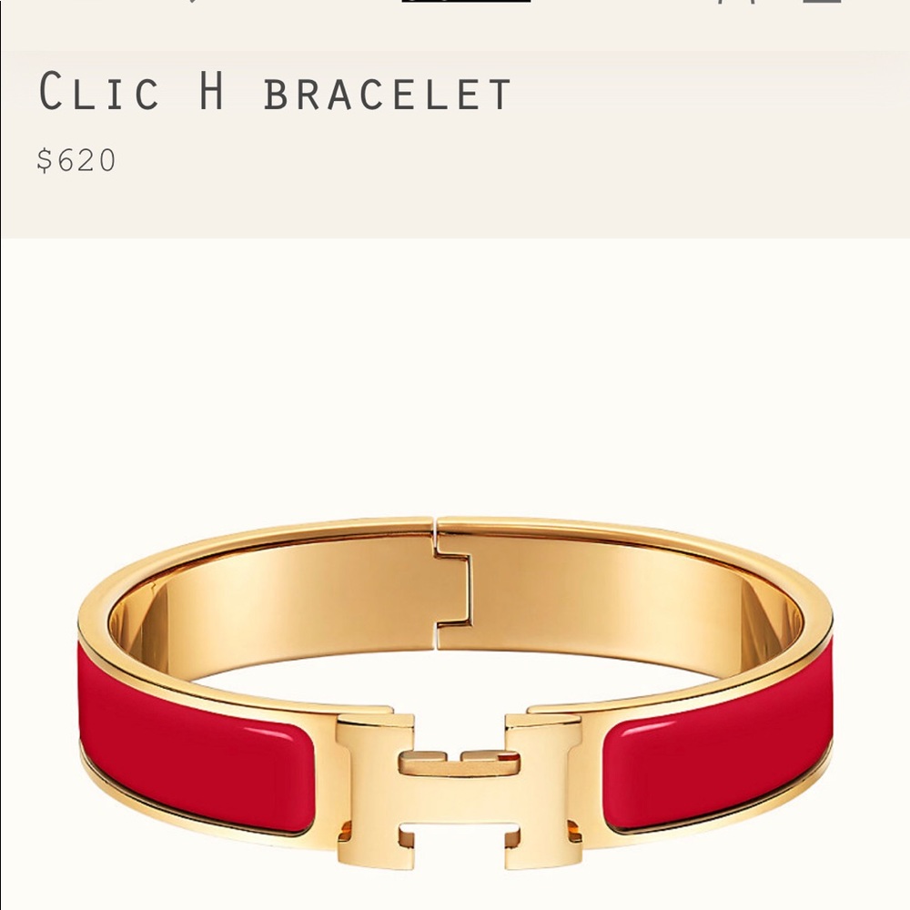 Authentic HERMÈS bracelet. Retails $620.Small size